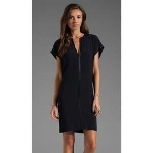 Vince Classic Black Mini Dress